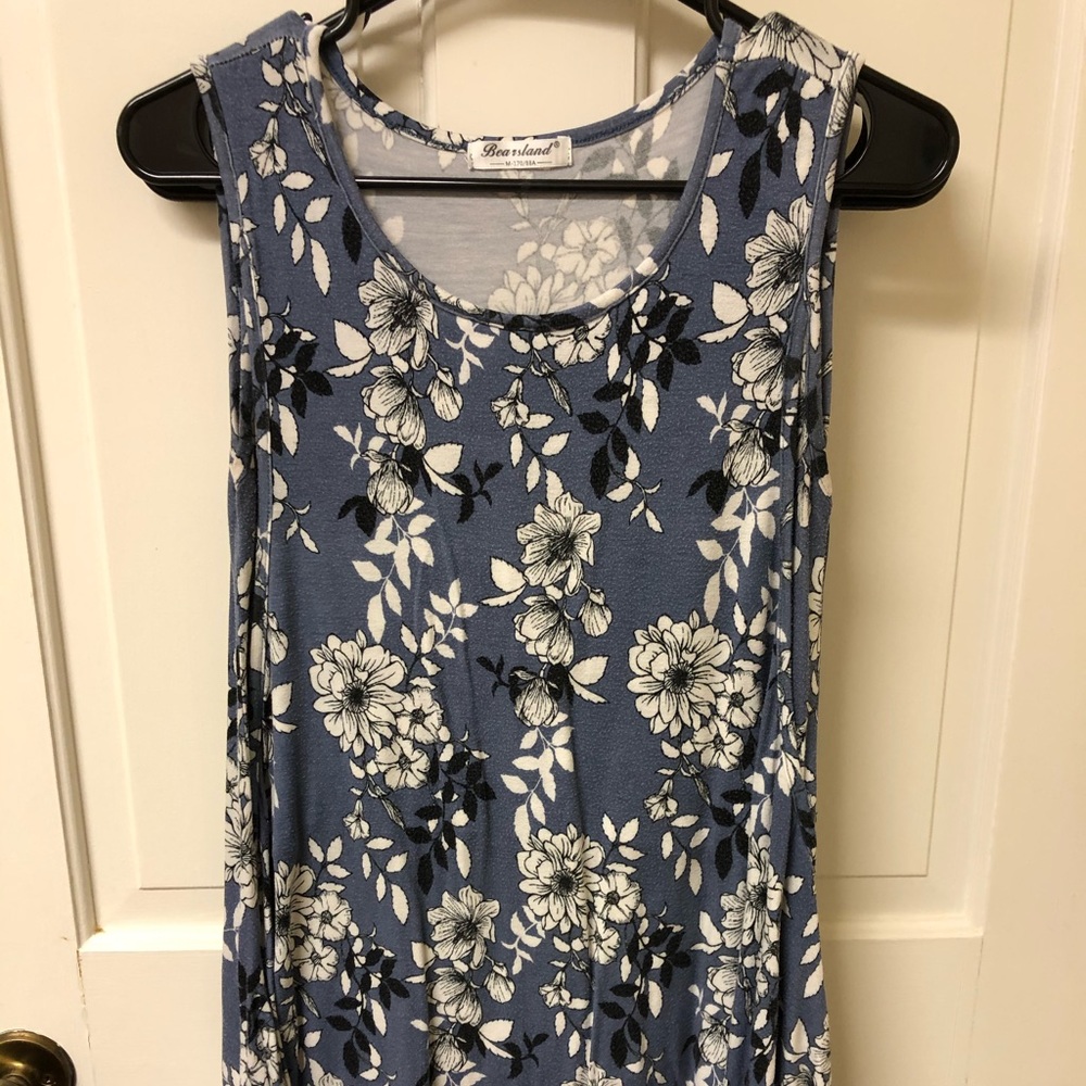 Nursing and maternity tunic tank